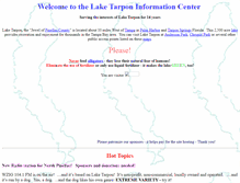 Tablet Screenshot of laketarpon.org